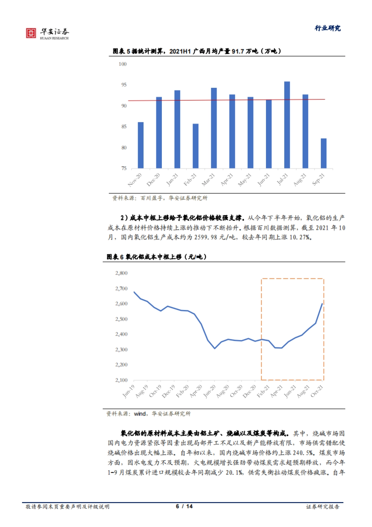 铝行业专题报告一：氧化铝价格涨势几何？-华安证券-14页_第6页
