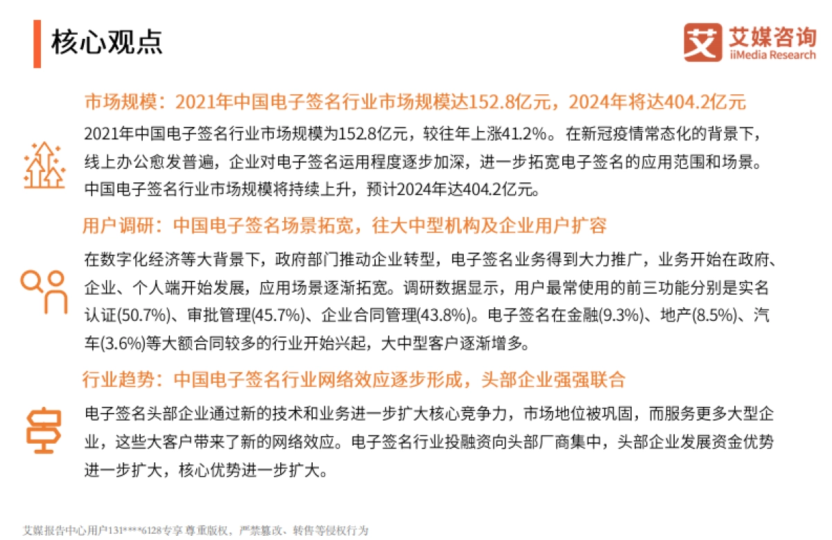 2021年中国电子签名行业年度发展研究报告-艾媒咨询-53页_第3页