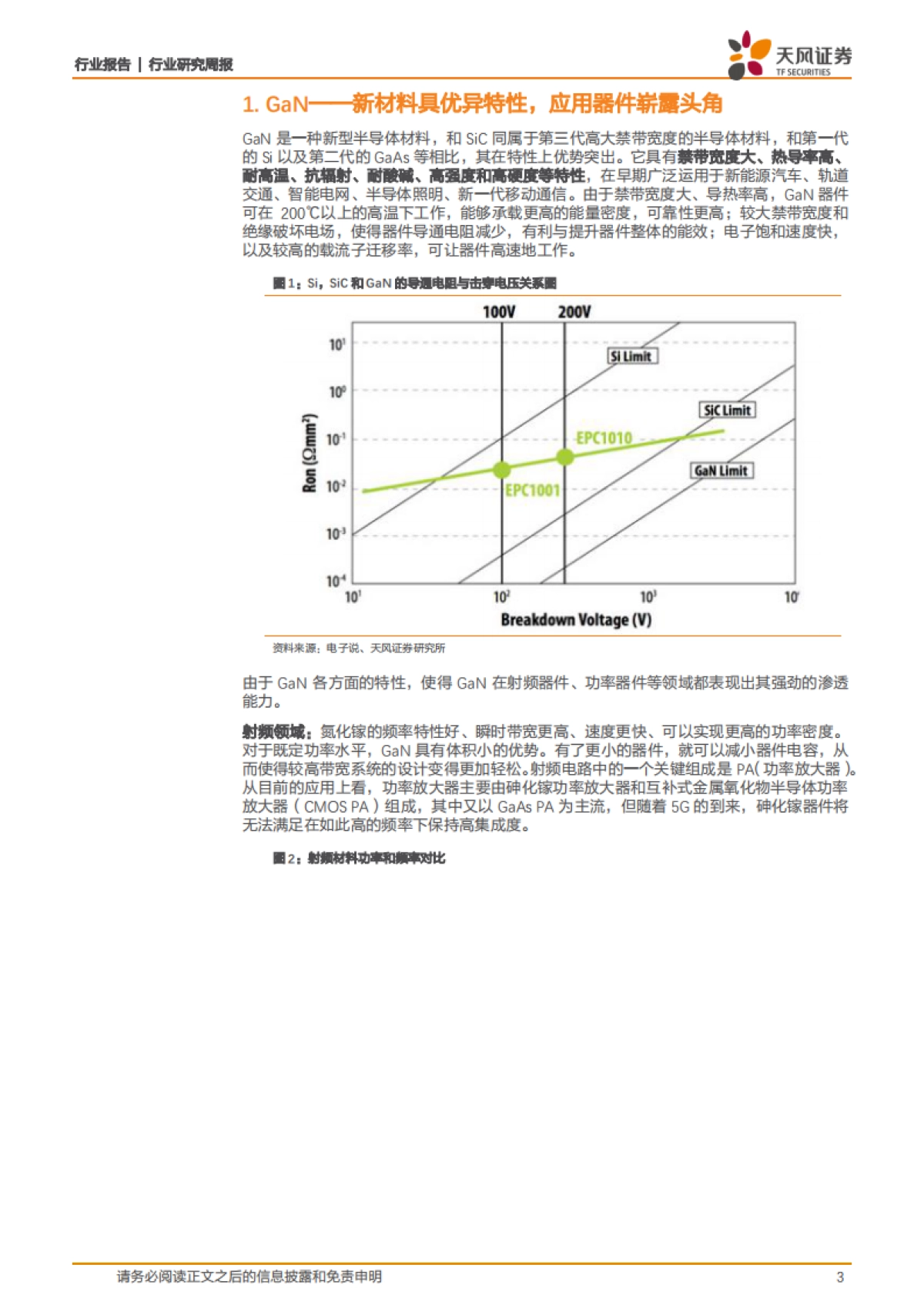半导体行业研究周报：GaN：新材料具优异特性，应用器件崭露头角_第3页