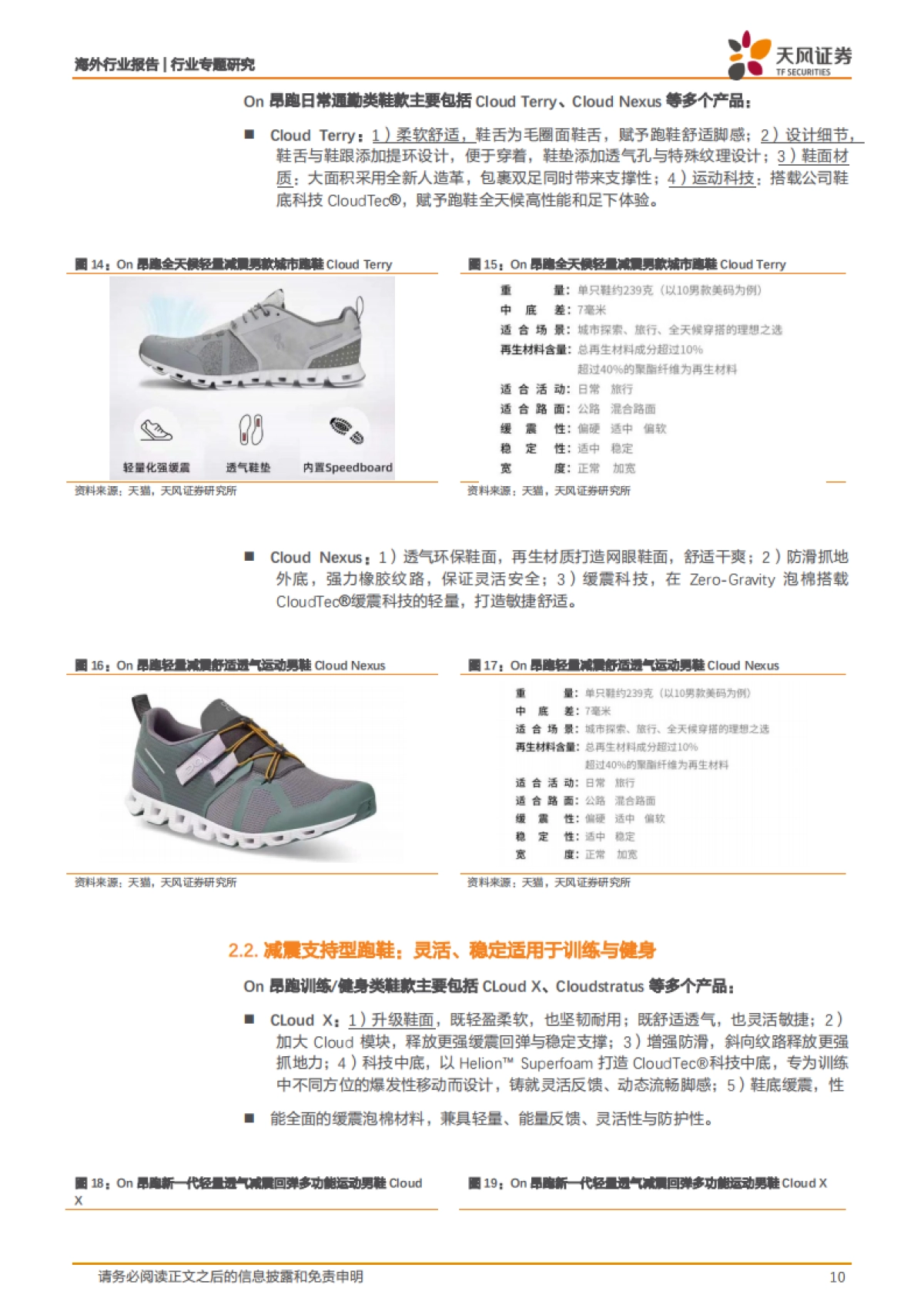 纺织服装行业专题研究：海外巡礼-ON昂跑：以科技重新诠释跑鞋_第10页