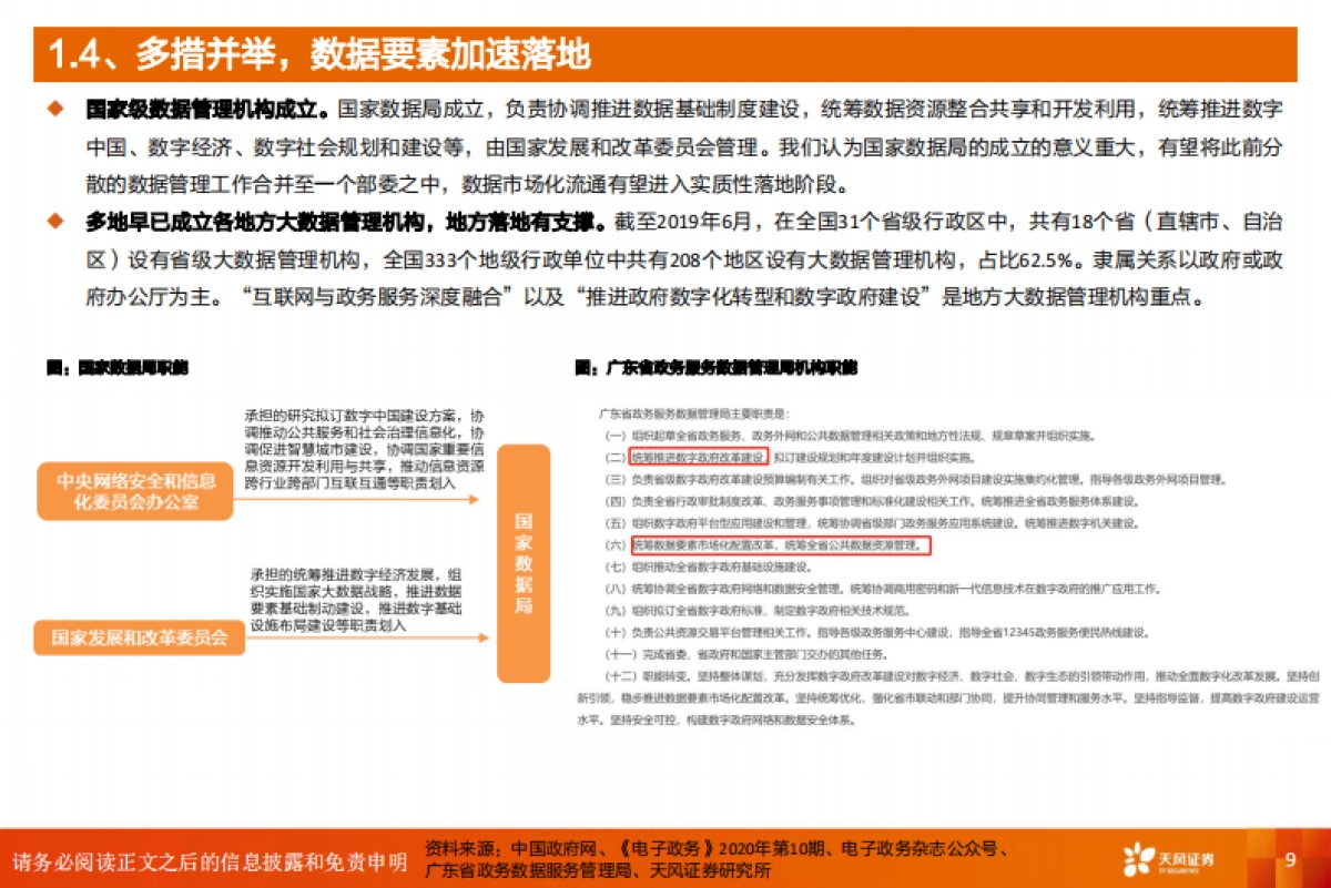 天风证券：计算机行业深度研究-数据要素-数字经济发展核心引擎_第9页