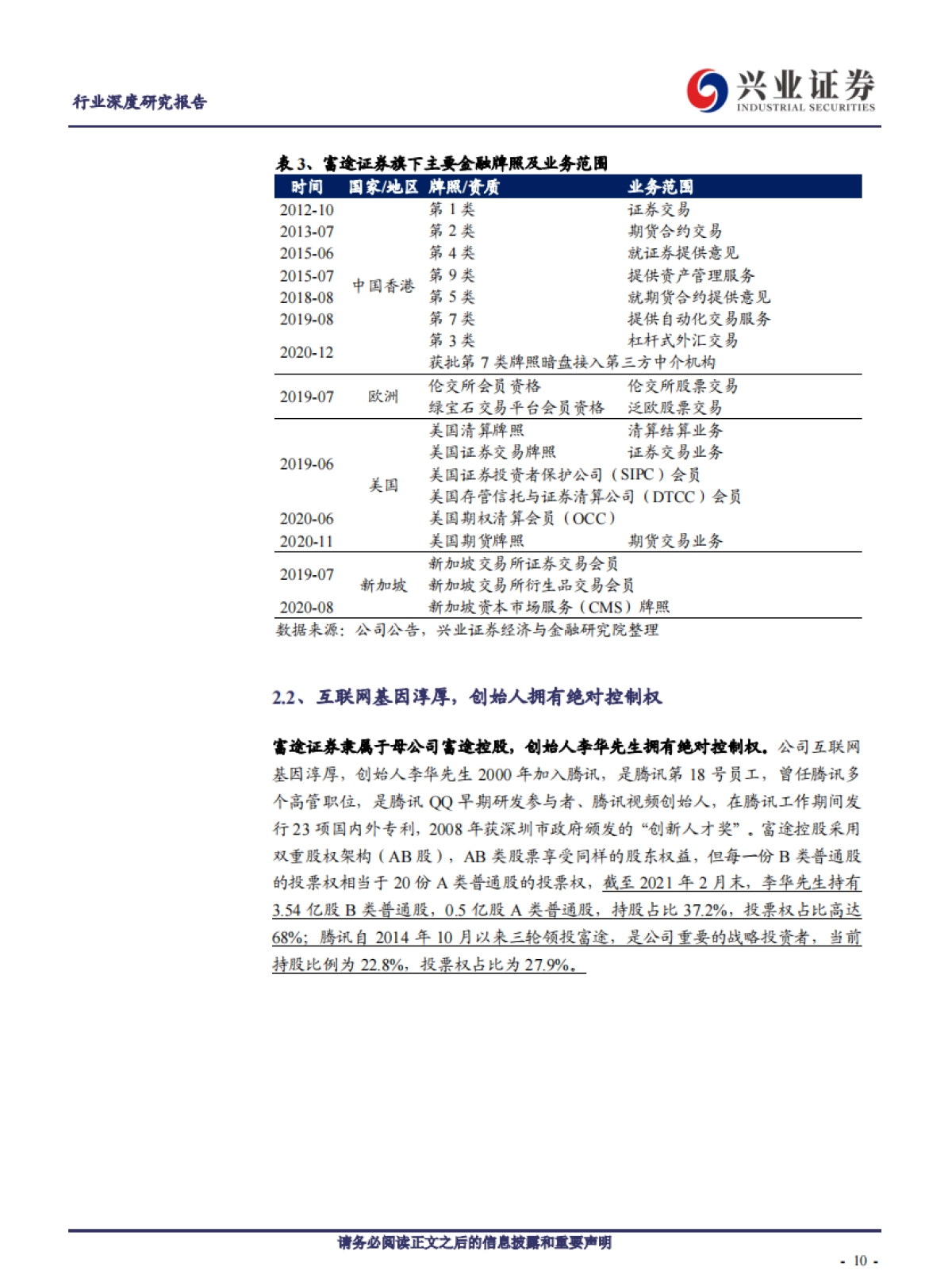 证券行业:聚焦富途,解析跨境互联网券商崛起之道-兴业证券_第10页