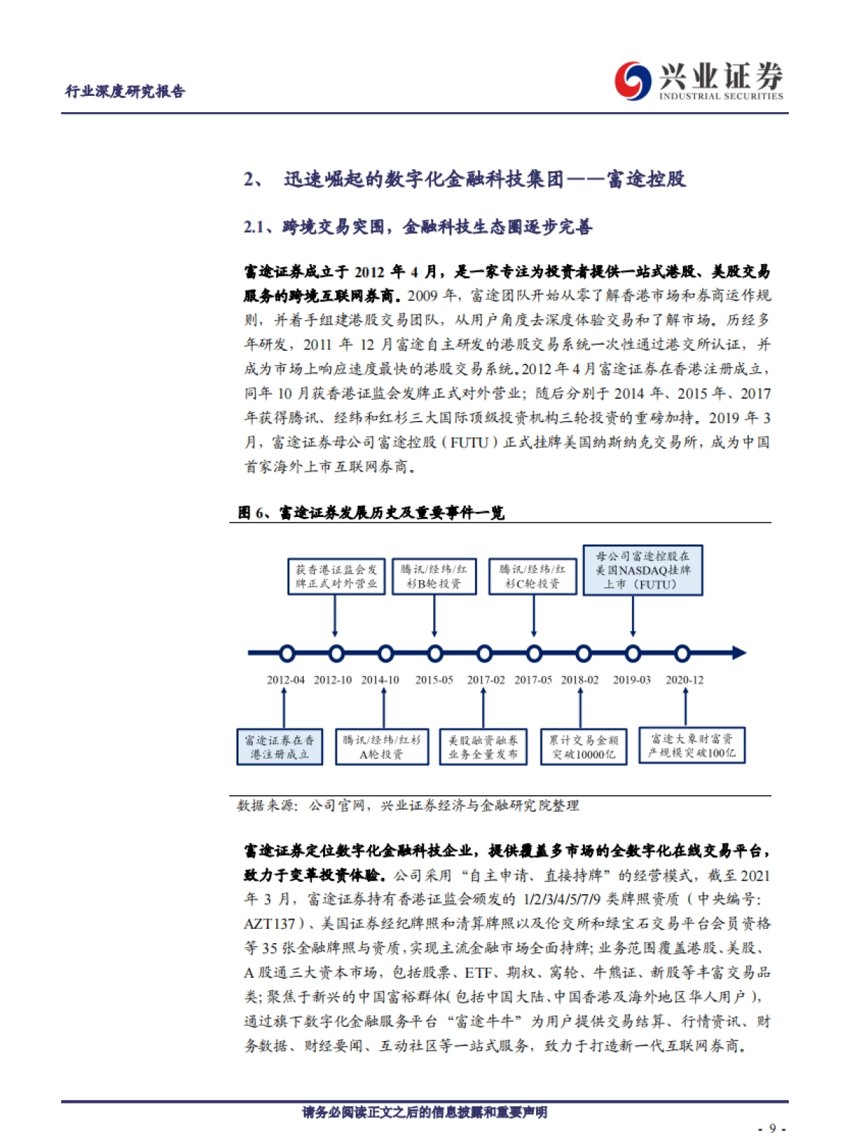 证券行业:聚焦富途,解析跨境互联网券商崛起之道-兴业证券_第9页