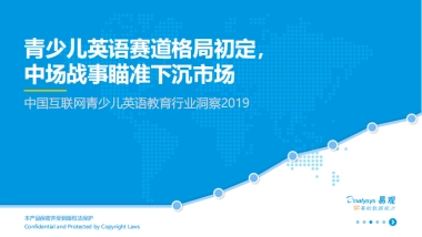 中国互联网青少儿英语教育行业洞察2019