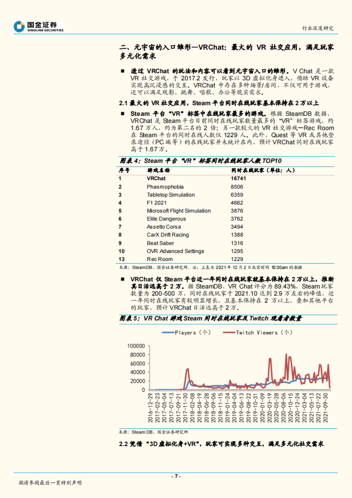 传媒互联网产业行业深度研究：元宇宙分析框架，VRChat或为元宇宙入口雏形_第7页