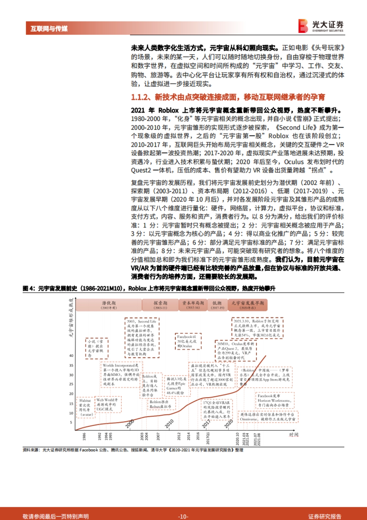 光大证券-互联网与传媒-元宇宙行业深度报告：通往真实的虚拟：道阻且长，为什么行则将至？_第10页