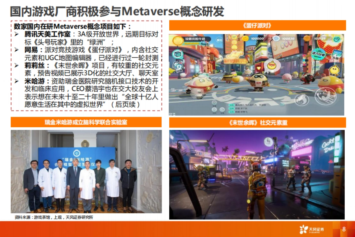 互联网传媒行业：Metaverse元宇宙：游戏系通往虚拟现实的方舟_第8页