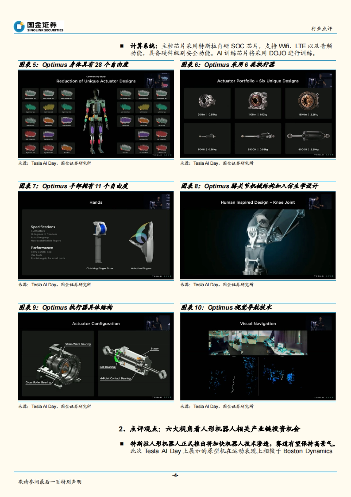 机器人行业研究:Optimus正式发布,人形机器人开启新时代_第4页