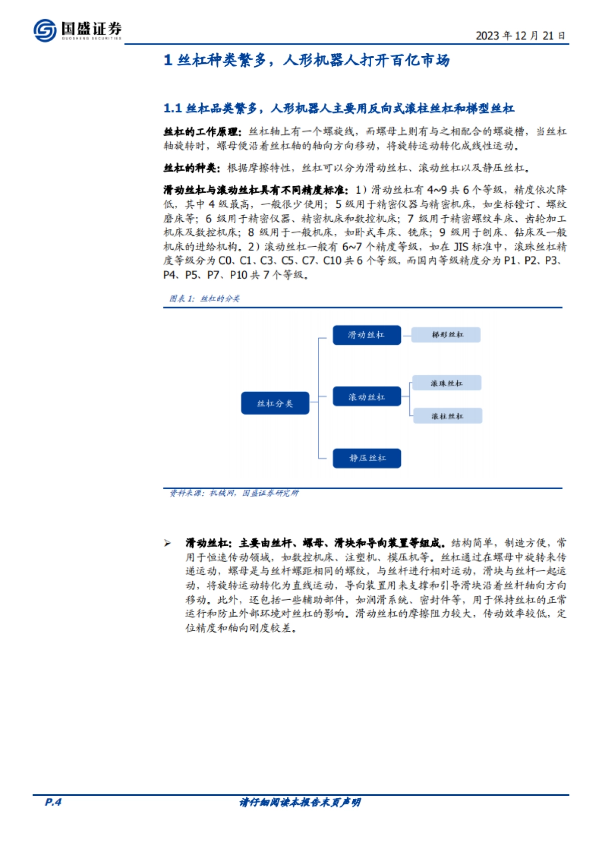 机械设备行业深度：机器人硬件拆解七：丝杠生产工艺流程详解-国盛证券-24页_第4页