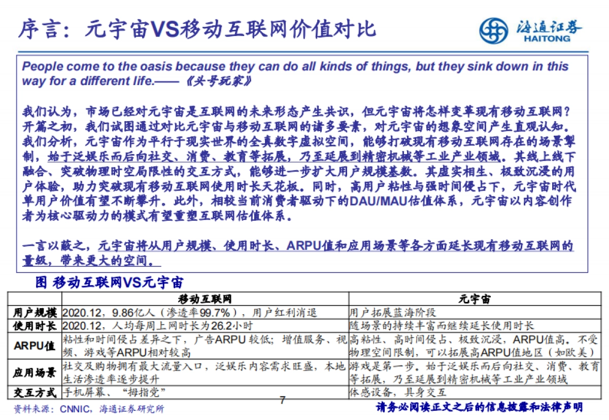 科技行业：四探元宇宙，深挖互联网未来形态的核心价值-海通证券_第7页
