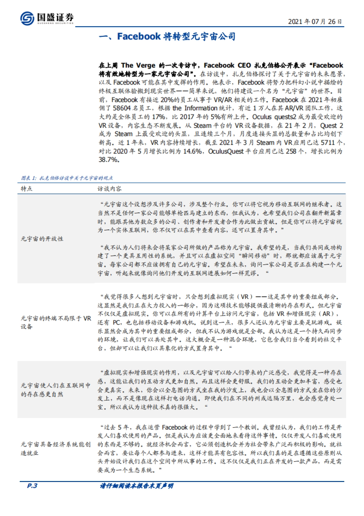 区块链行业周报:Facebook将转型元宇宙公司,区块链合成资产监管趋严_第3页