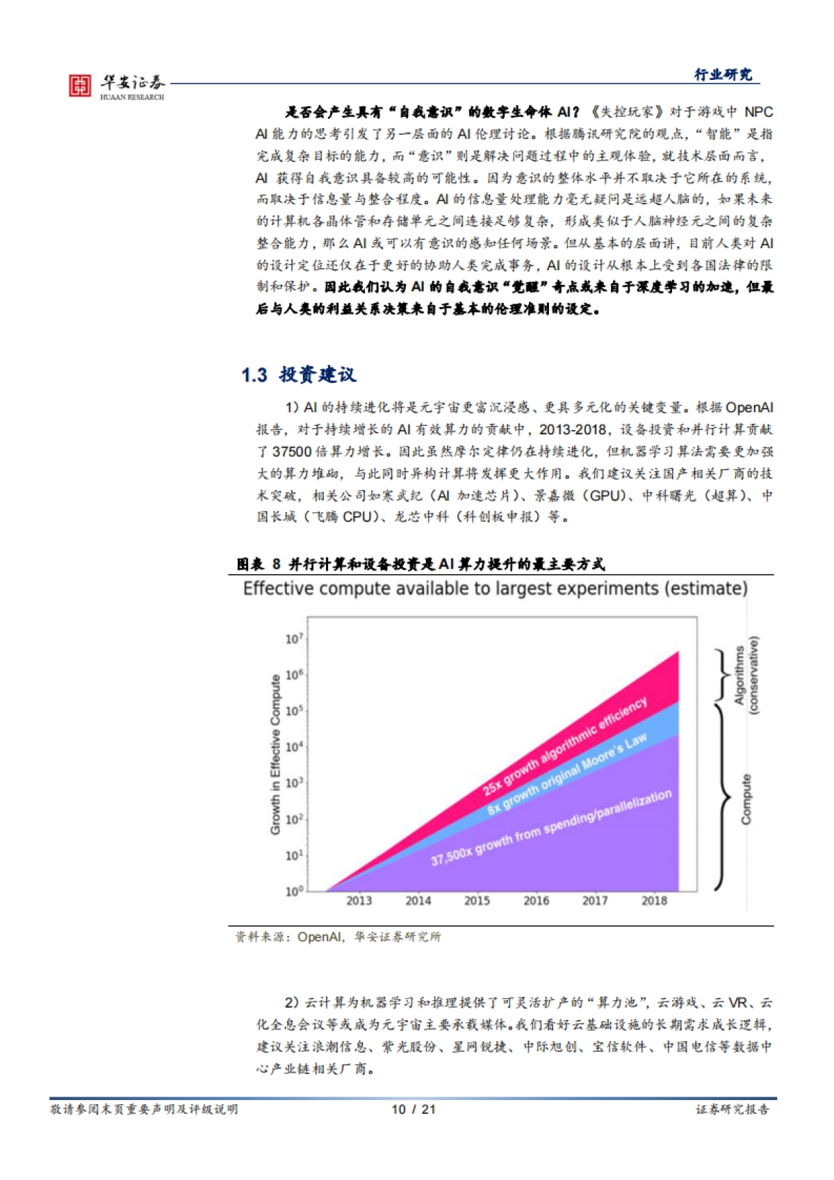 通信行业周报：《失控玩家》上映火爆，AI或成元宇宙最大变量_第10页