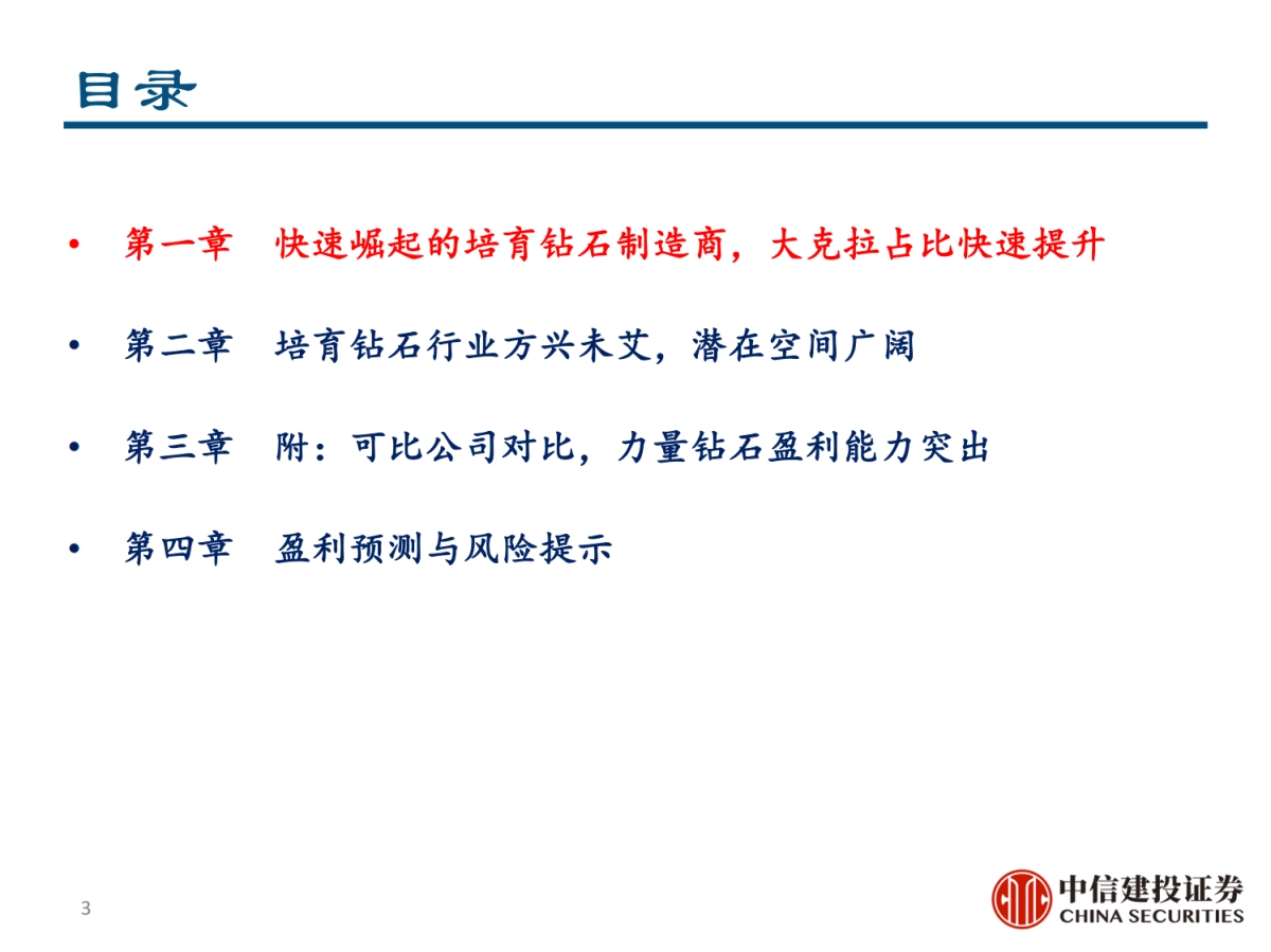 力量钻石：快速崛起的培育钻石制造商-中信建投_第3页