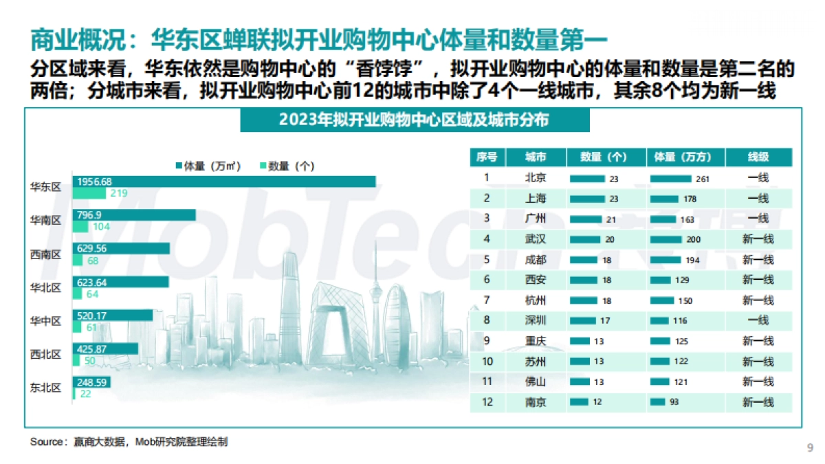 MobTech&中购联铱星云商：2023年商业地产发展白皮书_第9页