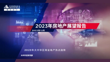 戴德梁行-2023年房地产展望报告