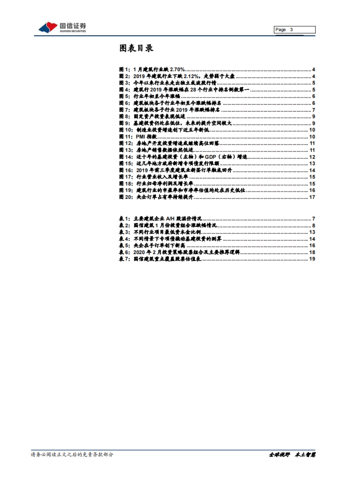 建筑工程2020年2月投资策略：肺炎影响春季开工，逆周期调控有望加码_第3页