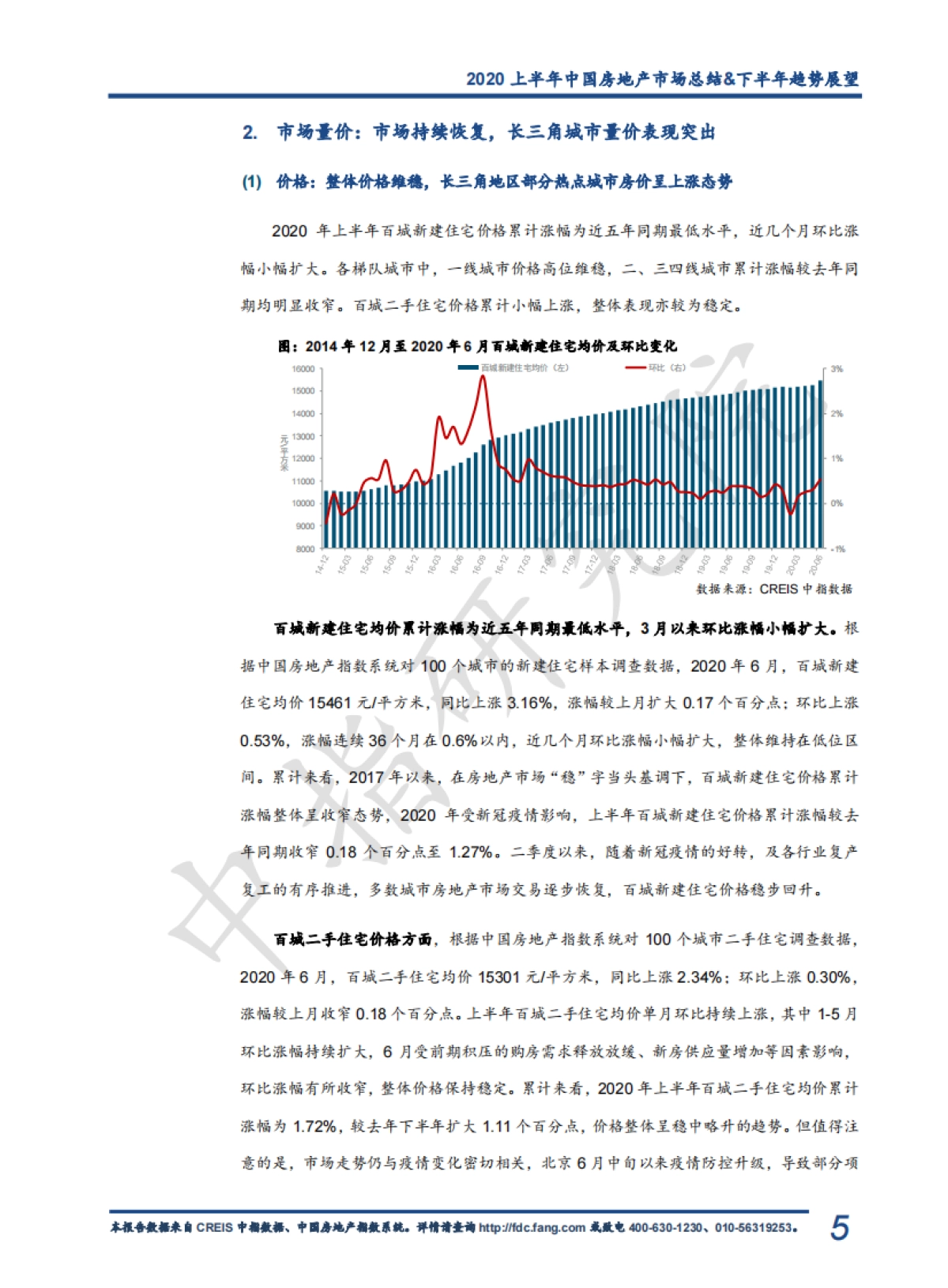 中指丨2020年上半年中国房地产市场总结&下半年趋势展望_第6页