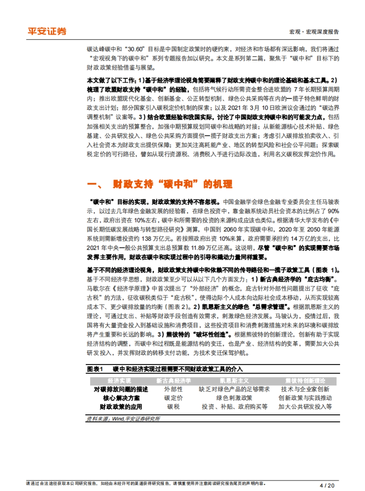 宏观视角下的碳中和（二）：财政视角下的碳中和-平安证券_第4页