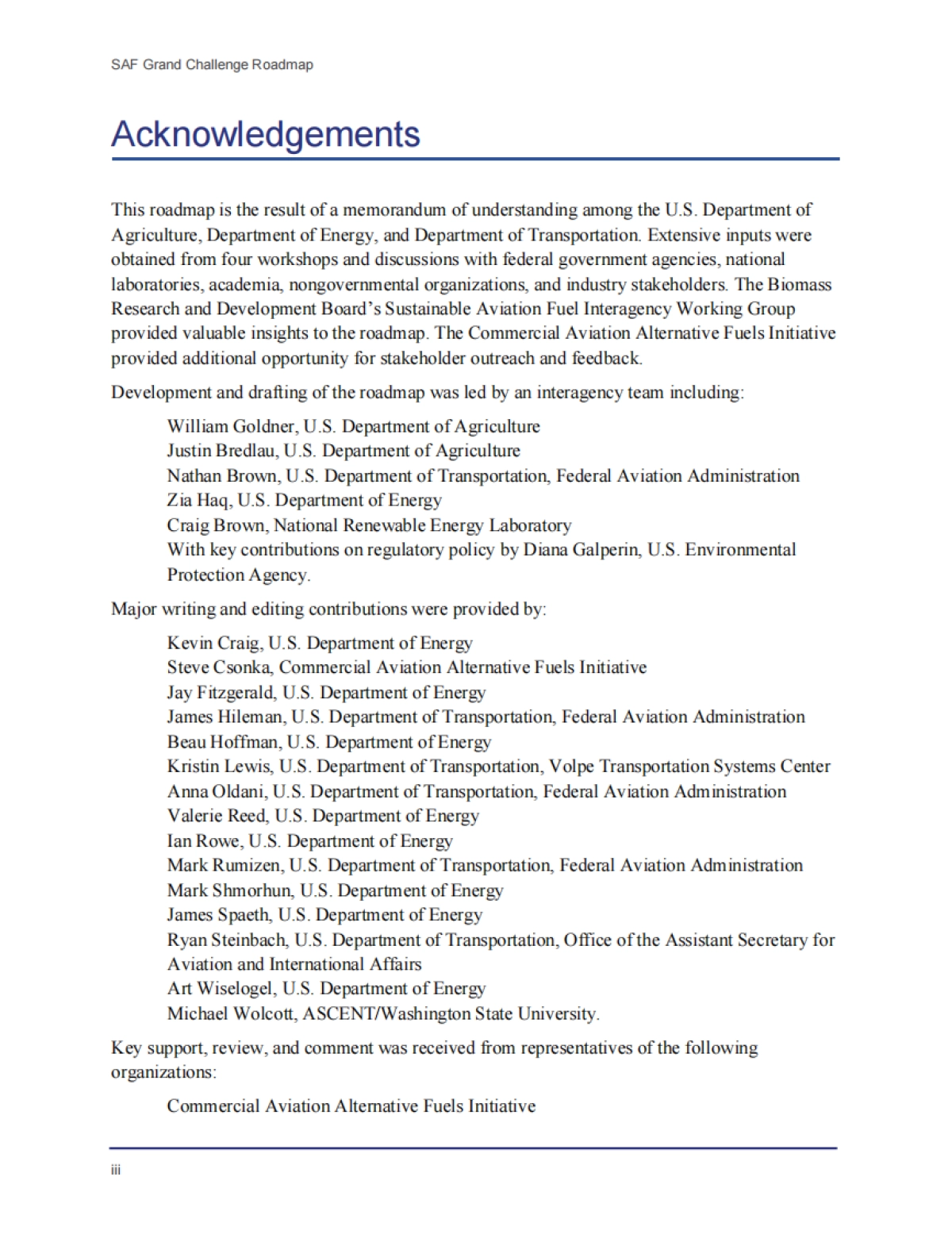 美国能源部：可持续航空燃料大挑战_第3页