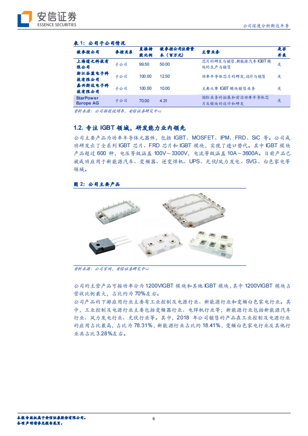 斯达半导(603290)-功率半导体-国产IGBT龙头，新能源自主先驱-安信证券_第6页