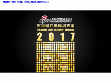 2017财经网红年规划方案-40P