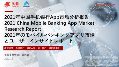 2021年中国手机银行App市场分析报告-头豹-43页
