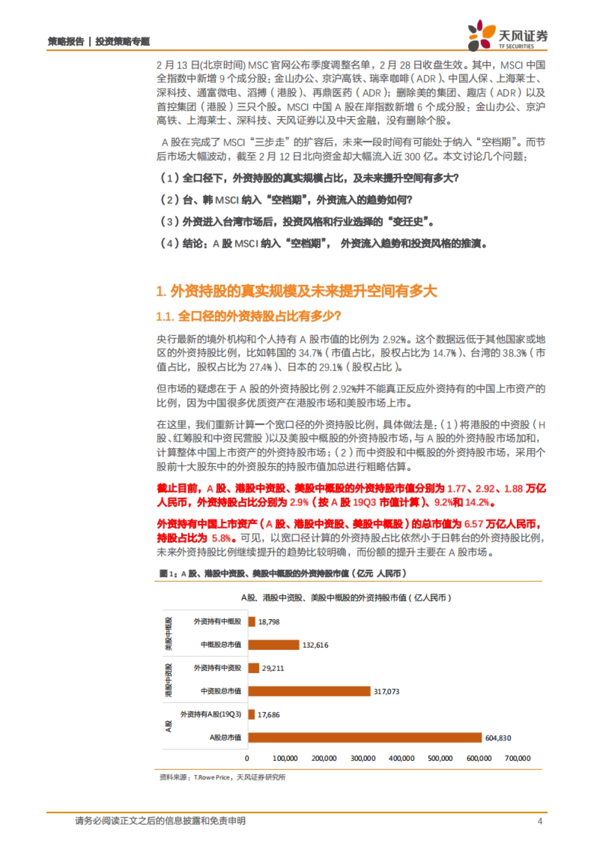 策略·微观解码系列之四：MSCI纳入空档期，外资流入趋势和投资风格会否生变？_第4页