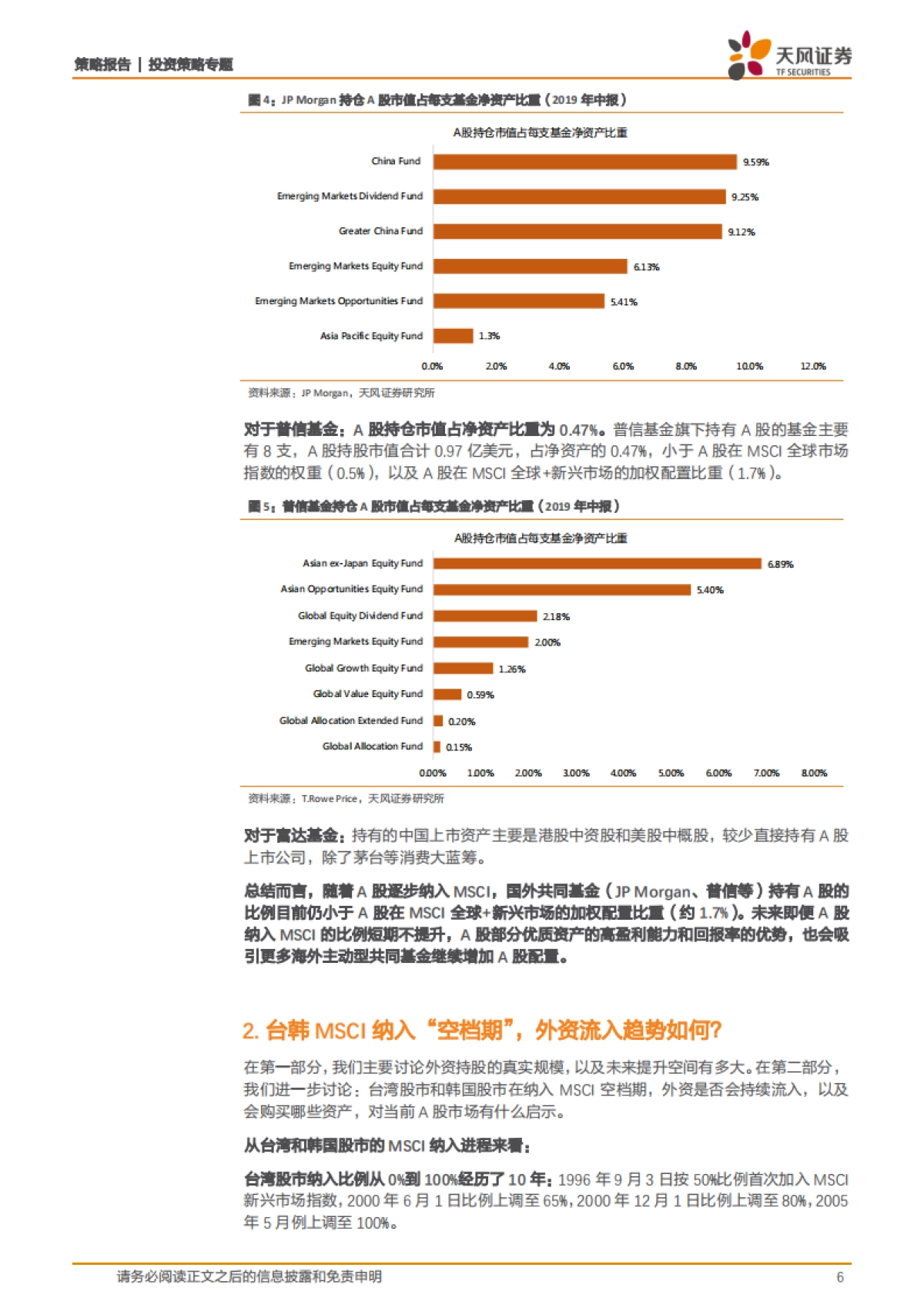 策略·微观解码系列之四：MSCI纳入空档期，外资流入趋势和投资风格会否生变？_第6页