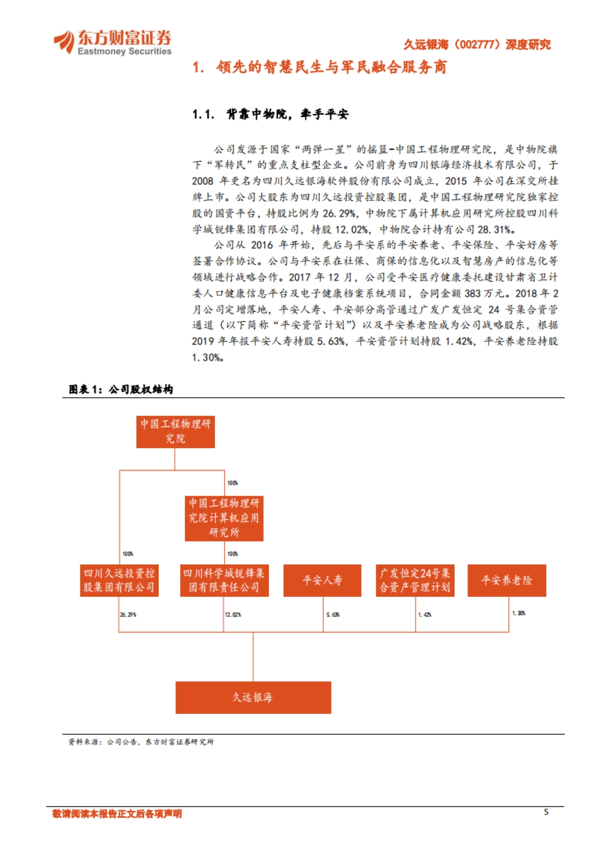 久远银海深度研究：智慧民生与军民融合服务商-乘的医保风，踏的金民浪_第5页