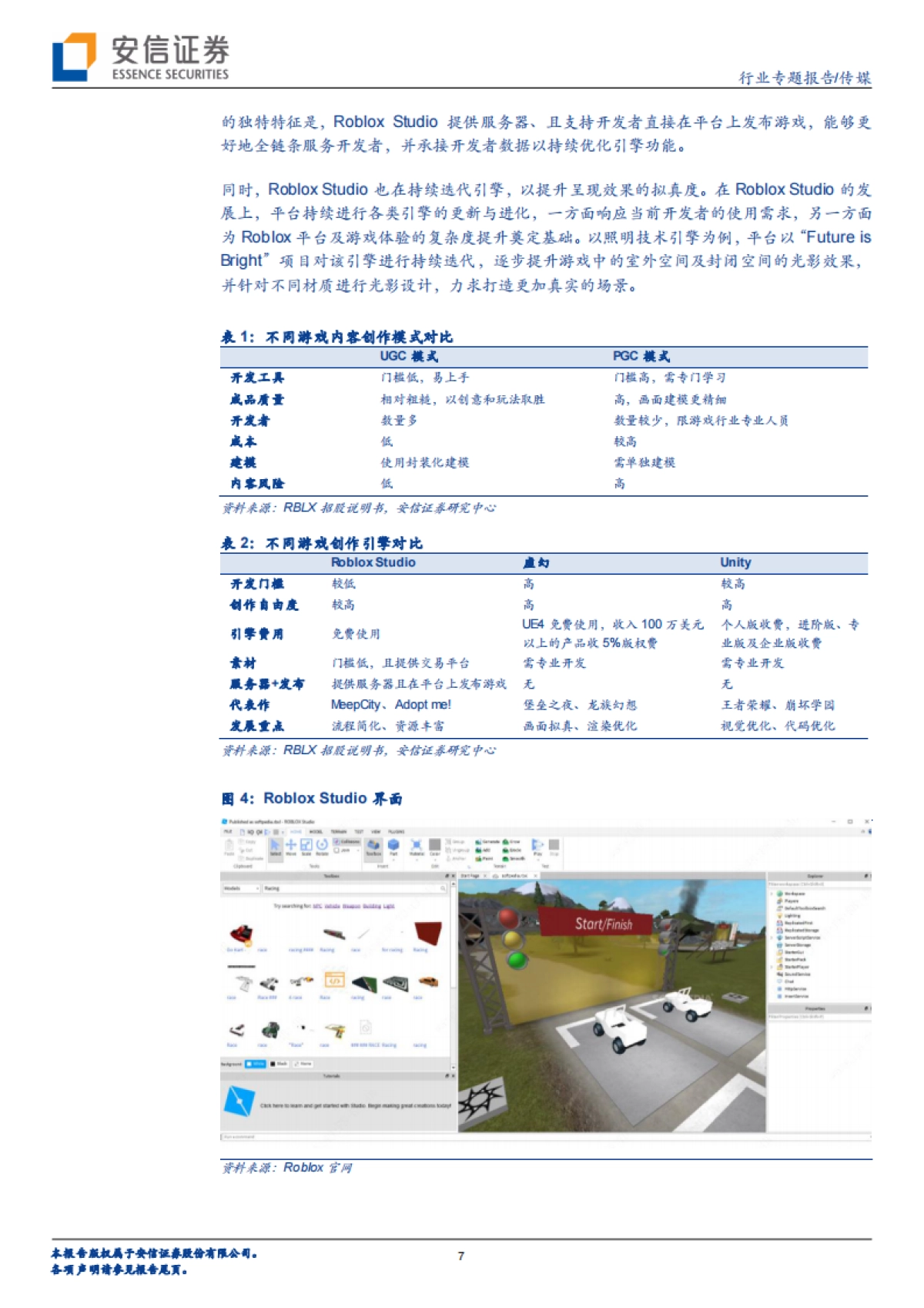 传媒：科技巨头布局元宇宙系列报告8：Metaverse，游戏先行——Roblox、Unity、网易、Sea_第7页