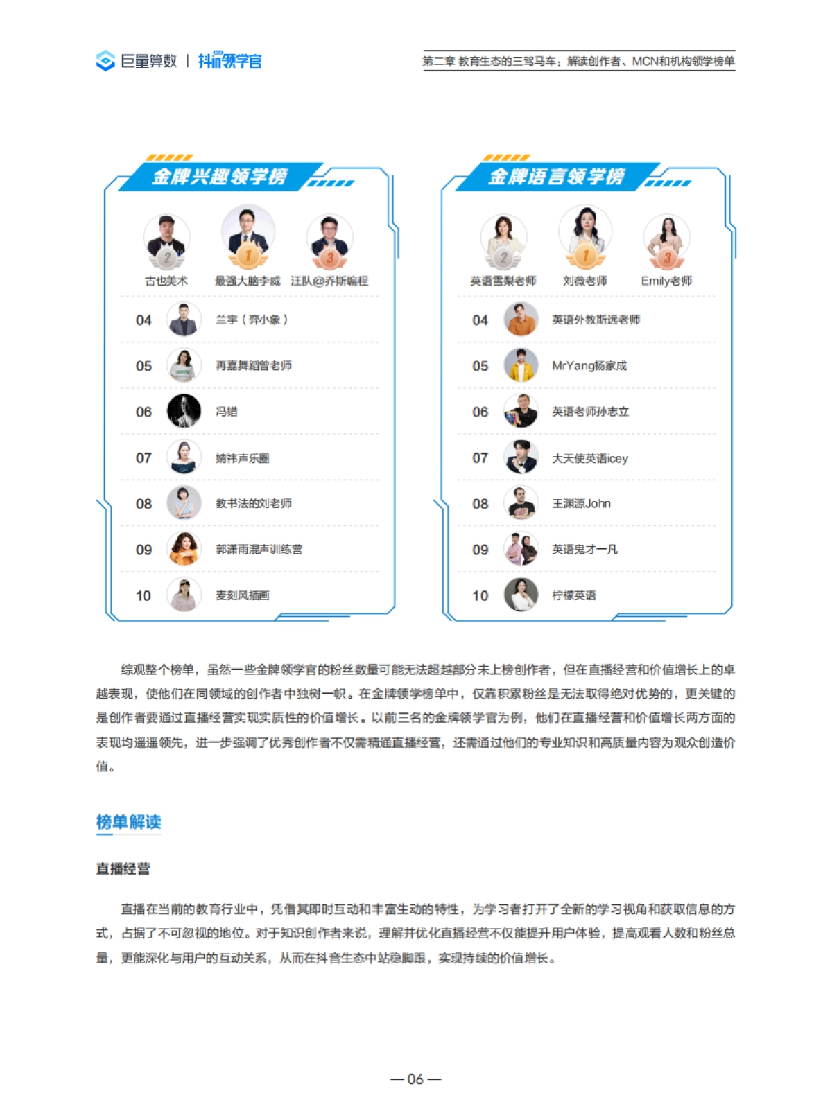 巨量算数：知识守护成长，教育驱动未来-解读抖in领学官第六季，洞察抖音教育新生态_第9页