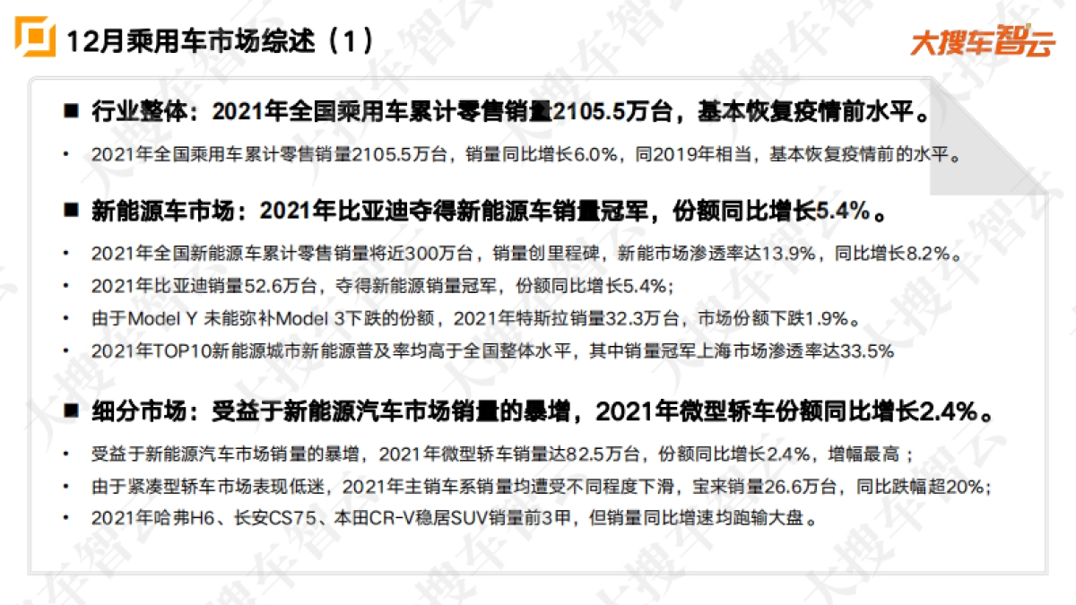 2021年乘用车市场销量及价格分析报告-大搜车智云_第2页