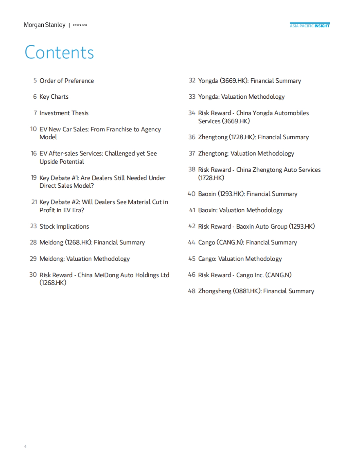 摩根士丹利-中国电动汽车时代的经销商：直面直销挑战_第4页