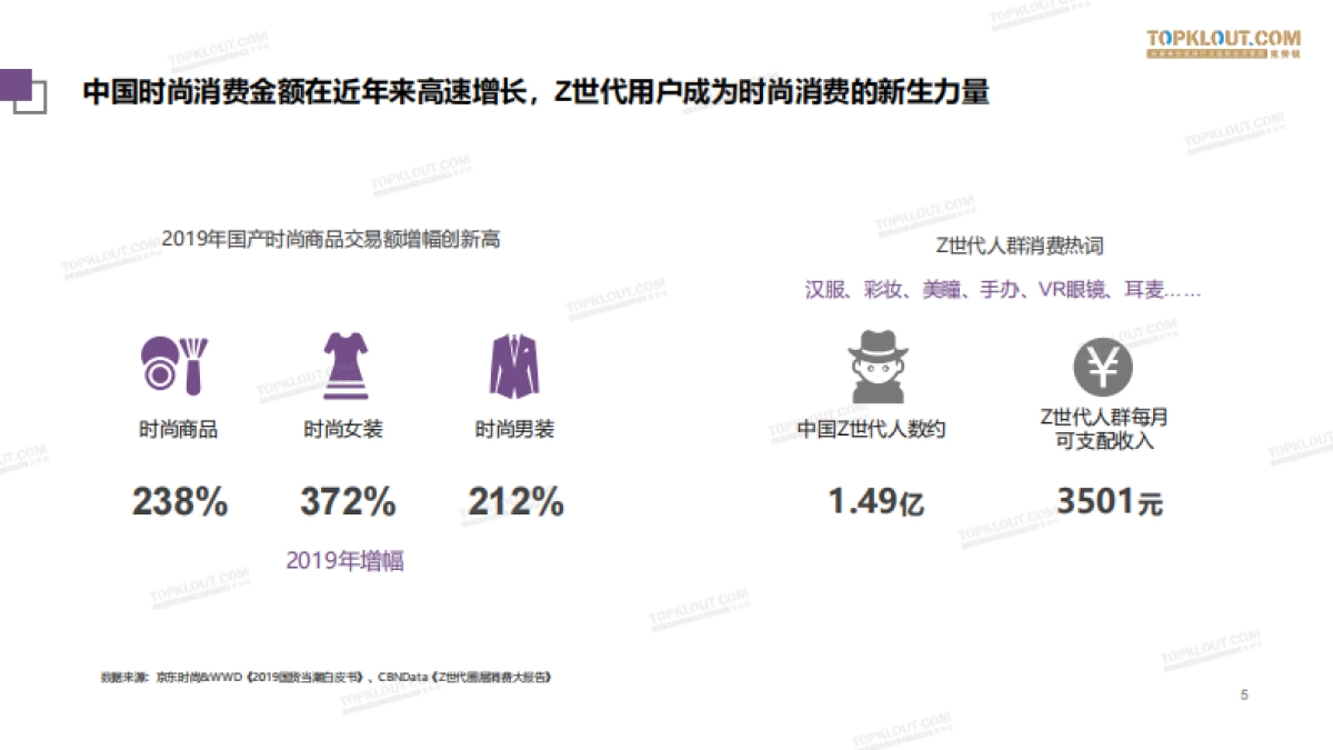 2020社交平台时尚内容消费差异化分析报告-克劳锐_第5页