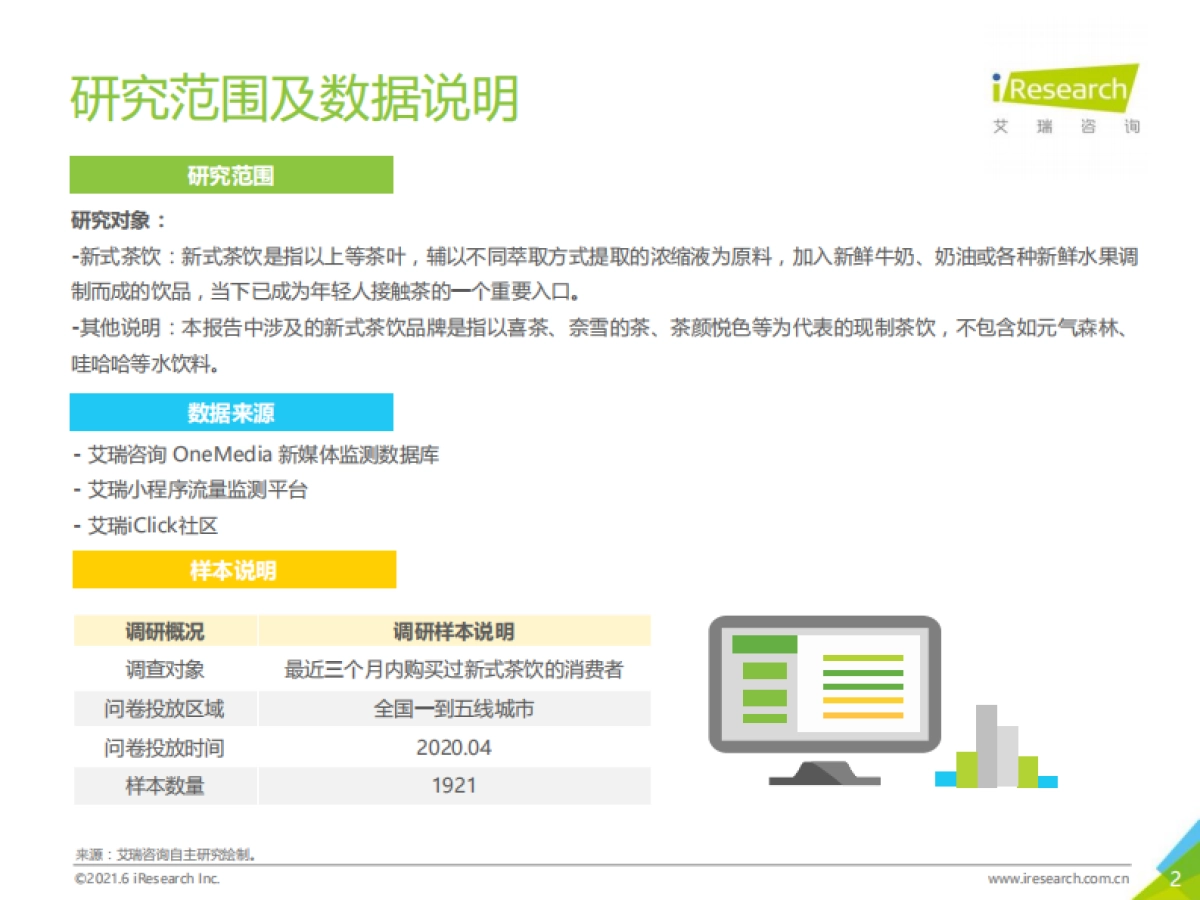 2021年探索中国新消费：公开一份新式茶饮消费洞察笔记-艾瑞_第2页
