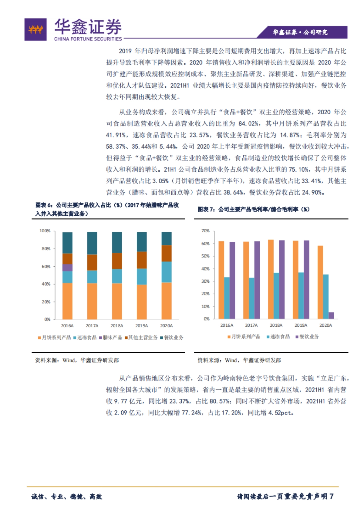 广州酒家专题报告：深具岭南特色，“食品 餐饮”双轮驱动_第7页
