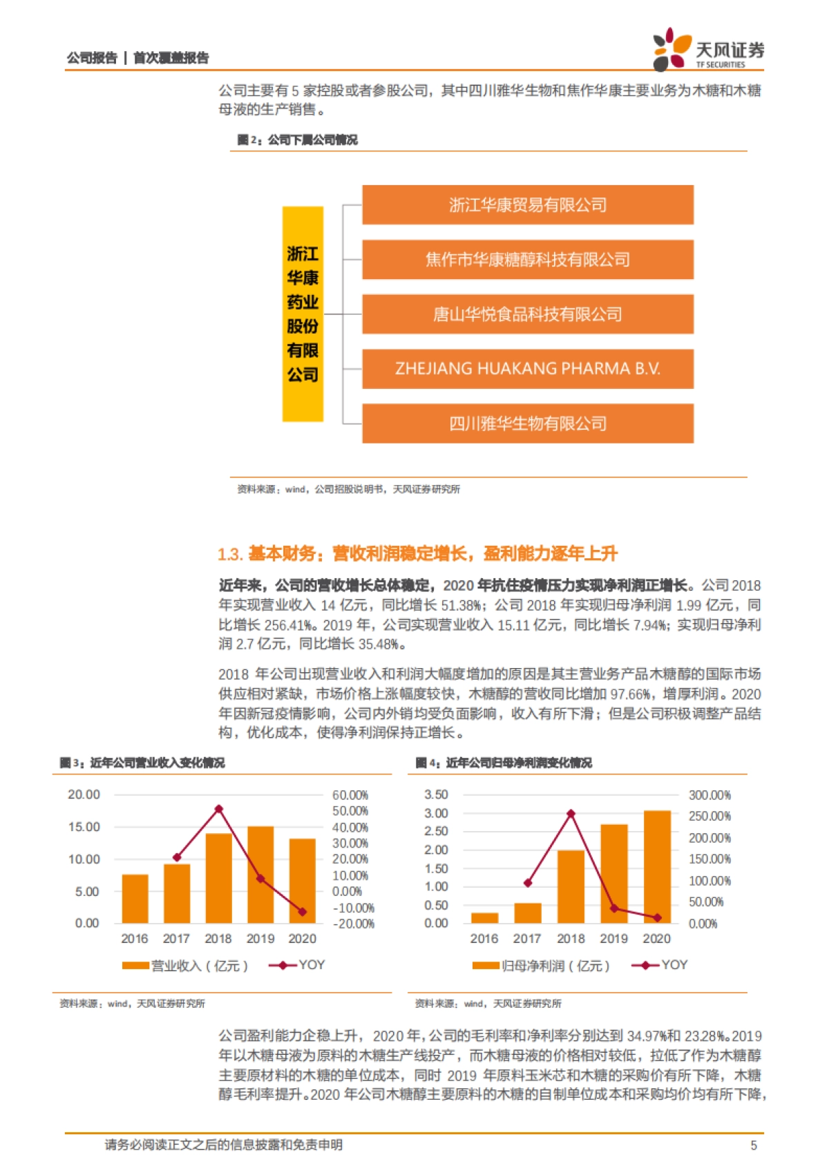 华康股份:功能性糖市场崛起,木糖醇龙头如何打造甜蜜未来-天风证券-23页_第5页