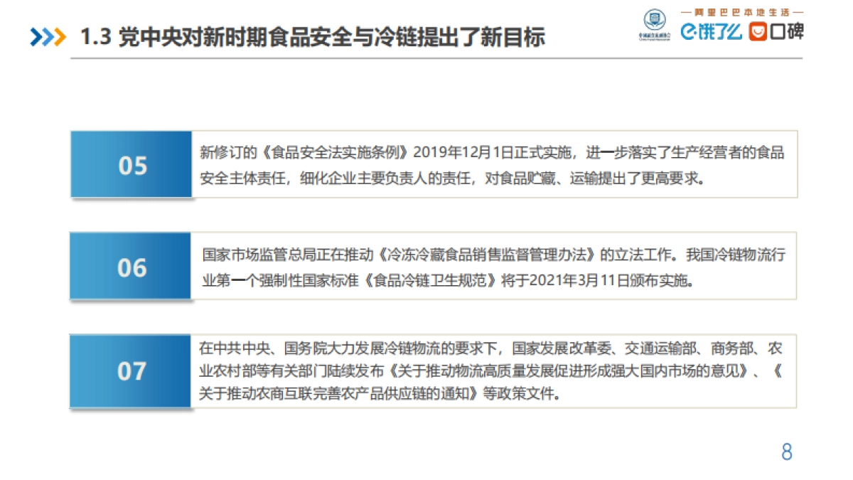 中国食品冷链供应链研究报告-中国副食流通协会 阿里食品_第8页