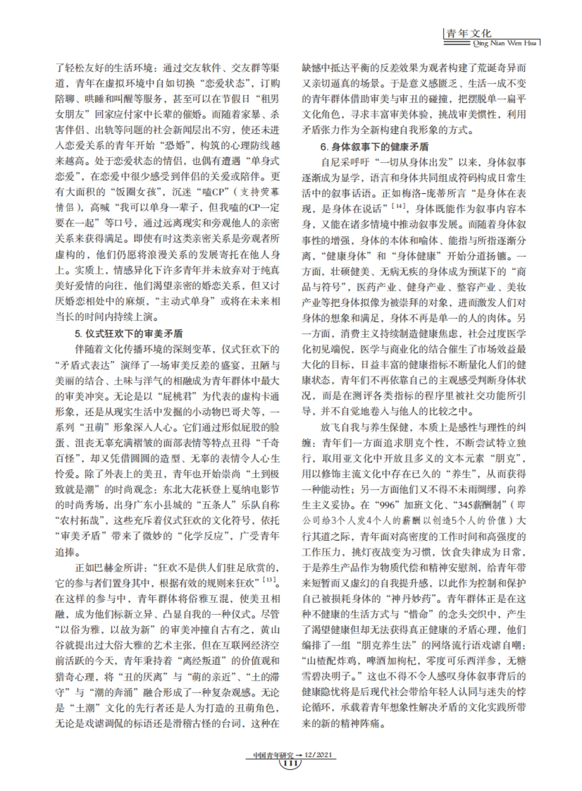 “矛盾式表达”：青年网络流行语的文化透视-8页_第6页