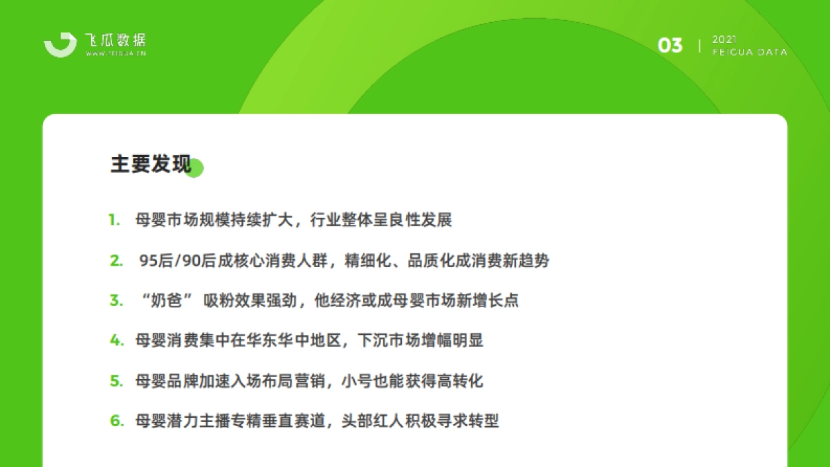 2021母婴短视频及直播营销报告-飞瓜数据_第4页