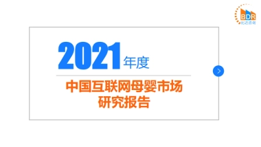 2021年中国互联网母婴市场研究报告-比达咨询-2022-34页