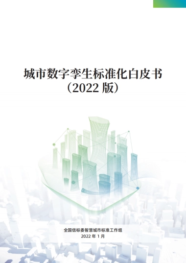 2022城市数字孪生标准化白皮书