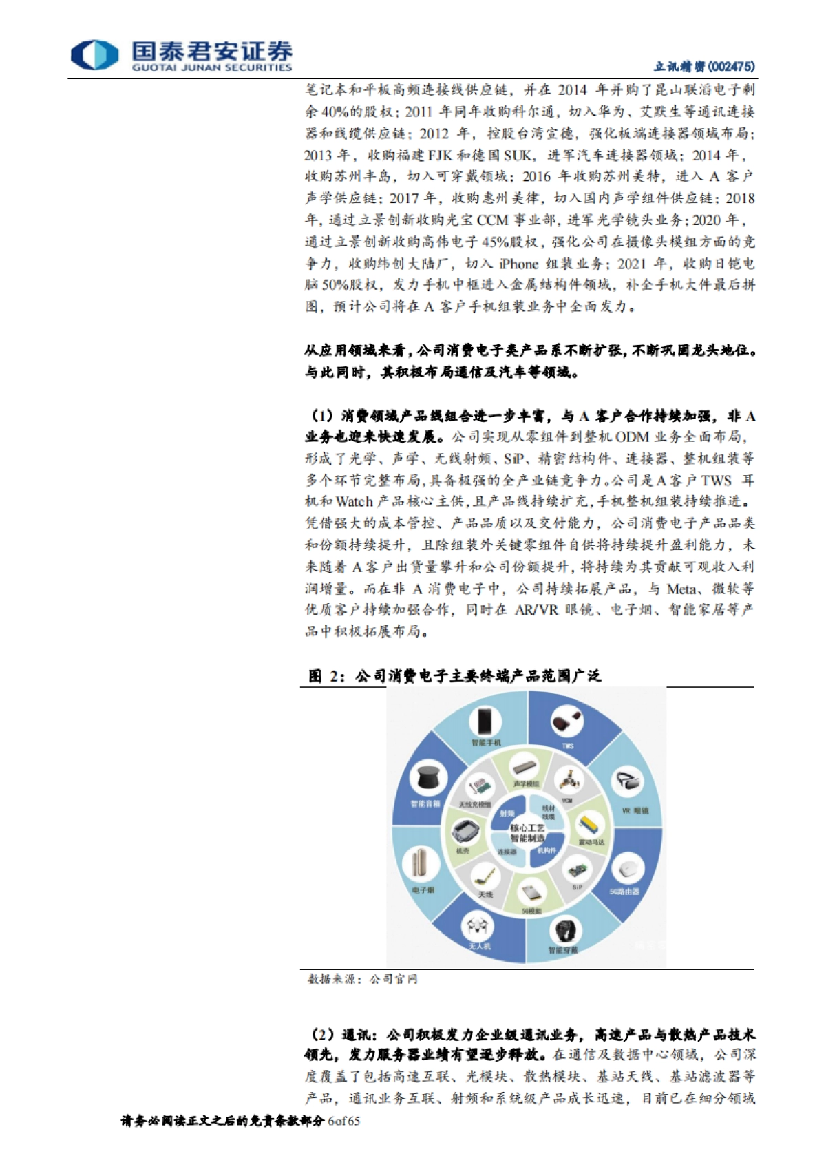 立讯精密：万物互联科技新时代，精密制造平台大放异彩-国泰君安-65页_第6页