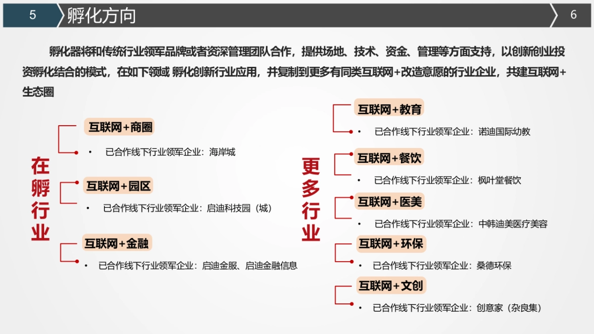 启迪互联网+孵化器_第6页