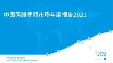 中国网络视频市场年度报告2021-易观