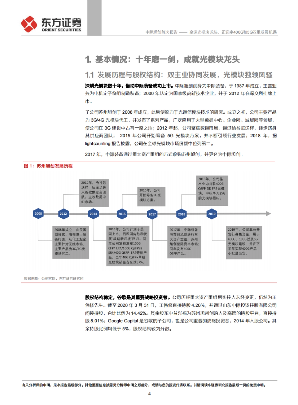 中际旭创-高速光模块龙头，正迎来400G和5G双重发展机遇_第4页