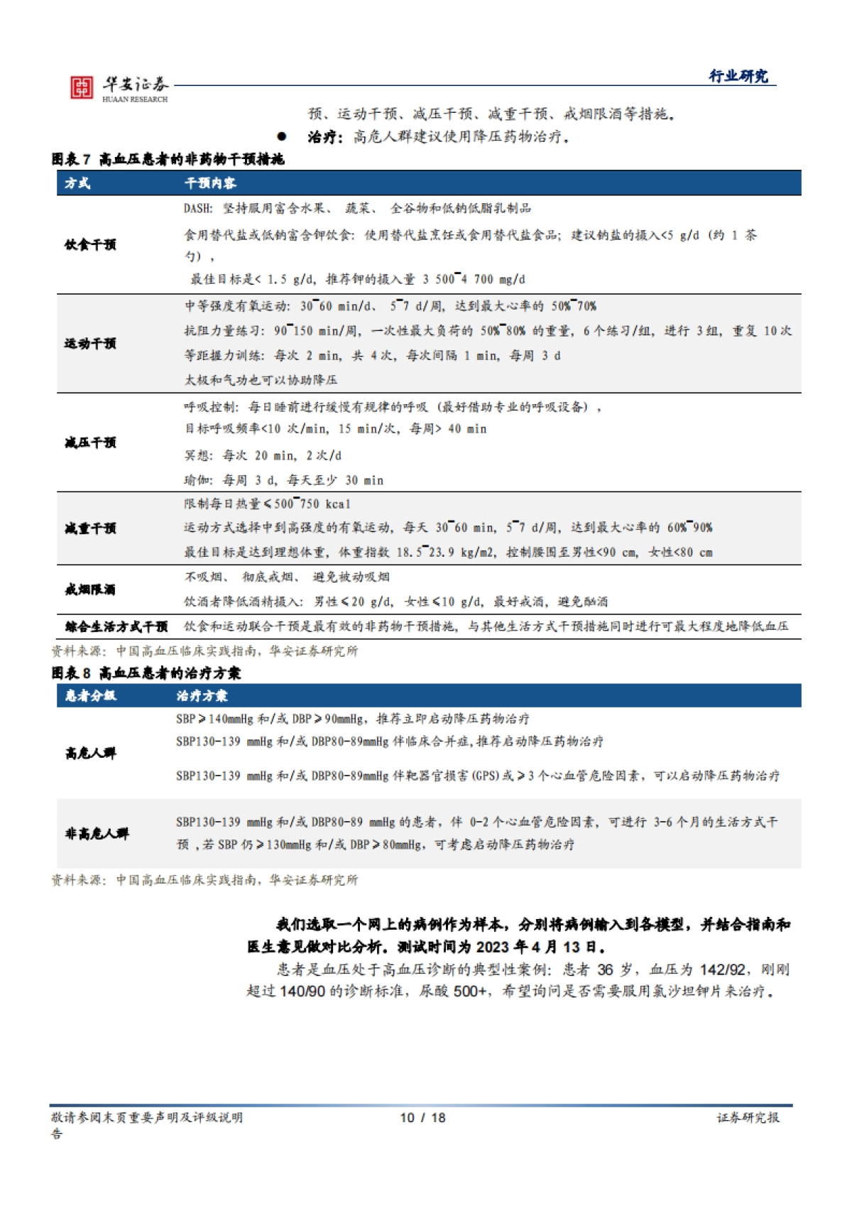 华安证券-医疗AI专题二:专业性与实用性兼备,ChatGPT类聊天AI在医疗端的使用报告_第10页