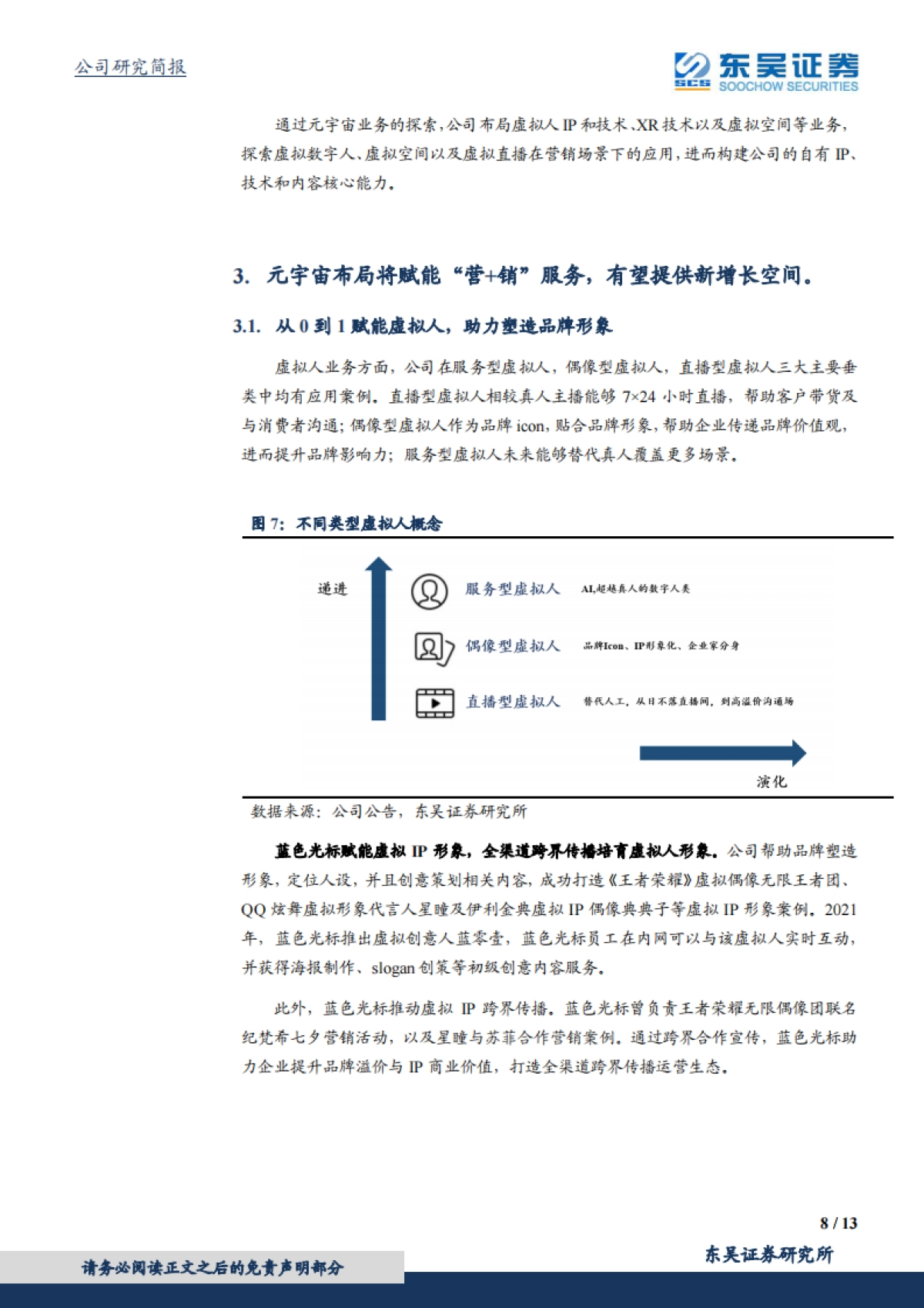 蓝色光标_ 发力布局元宇宙战略，赋能“营 销”服务_第8页