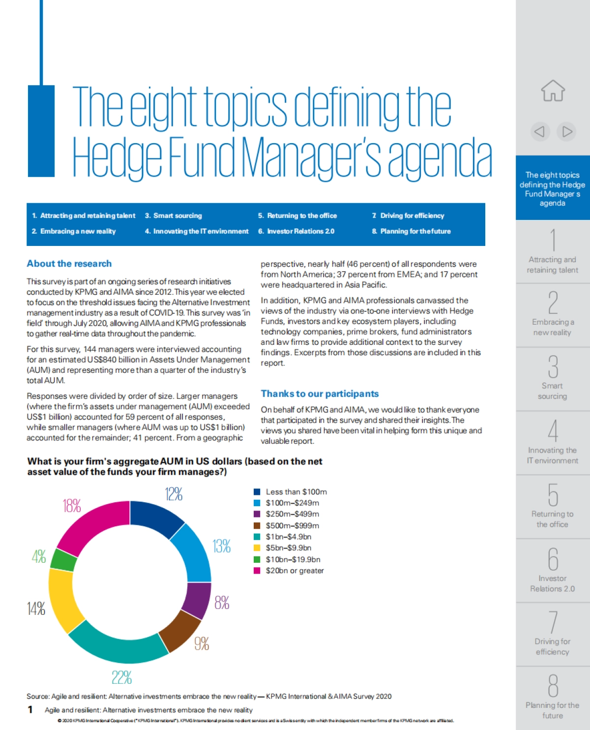 普华永道&AIMA-敏捷与弹性：迎接新现实的另类投资报告（英文）_第3页