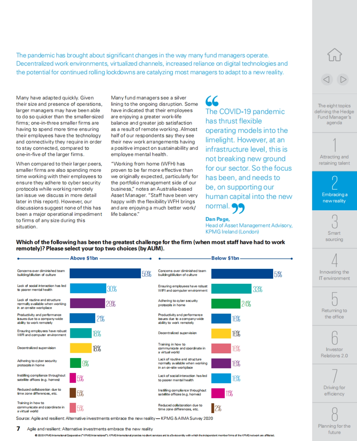 普华永道&AIMA-敏捷与弹性：迎接新现实的另类投资报告（英文）_第9页